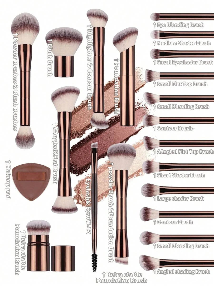 Professional Dual Head Makeup Brushes
