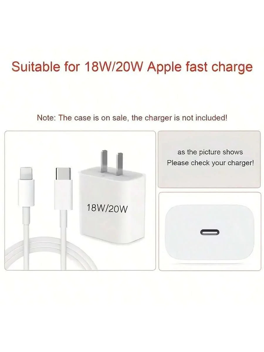 Minimalist Floral Charging Protector Case