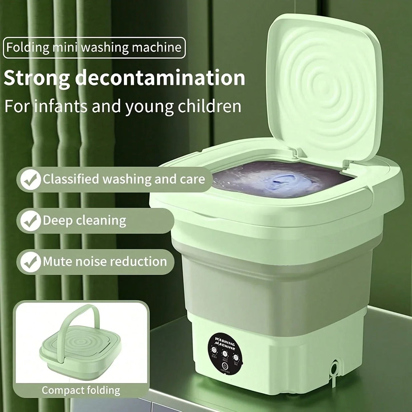 Portable 11L Mini Washing Machine