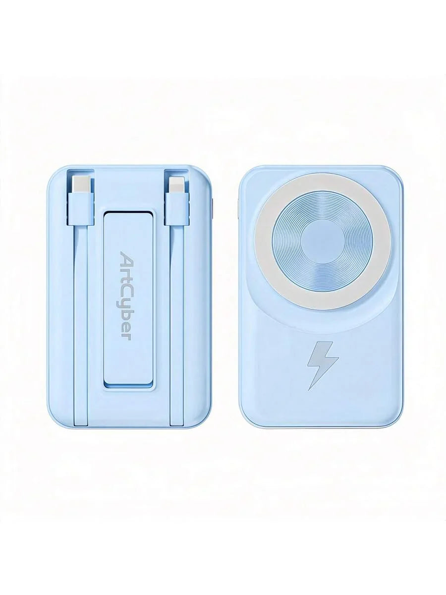 Latest Wireless Magnetic Battery Pack, 10000mAh Magnetic Power Bank