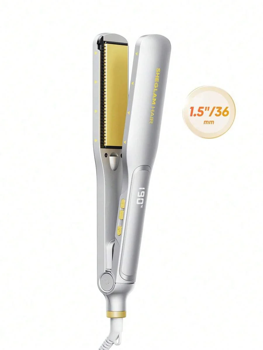 SHEGLAM HAIR Sleek Chic Wide Glide Straightener