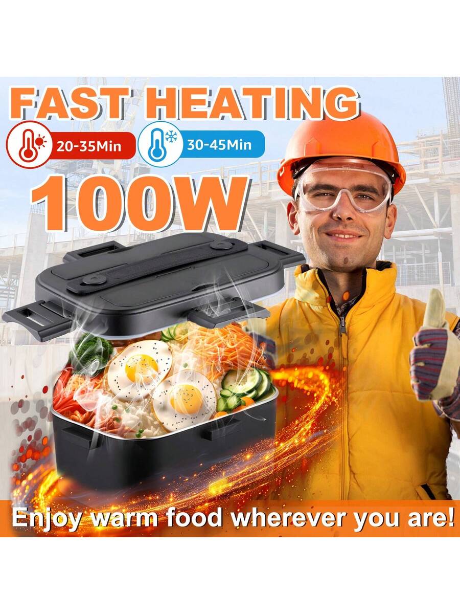 1.8L Electric Lunch Box With Digital Temperature Display