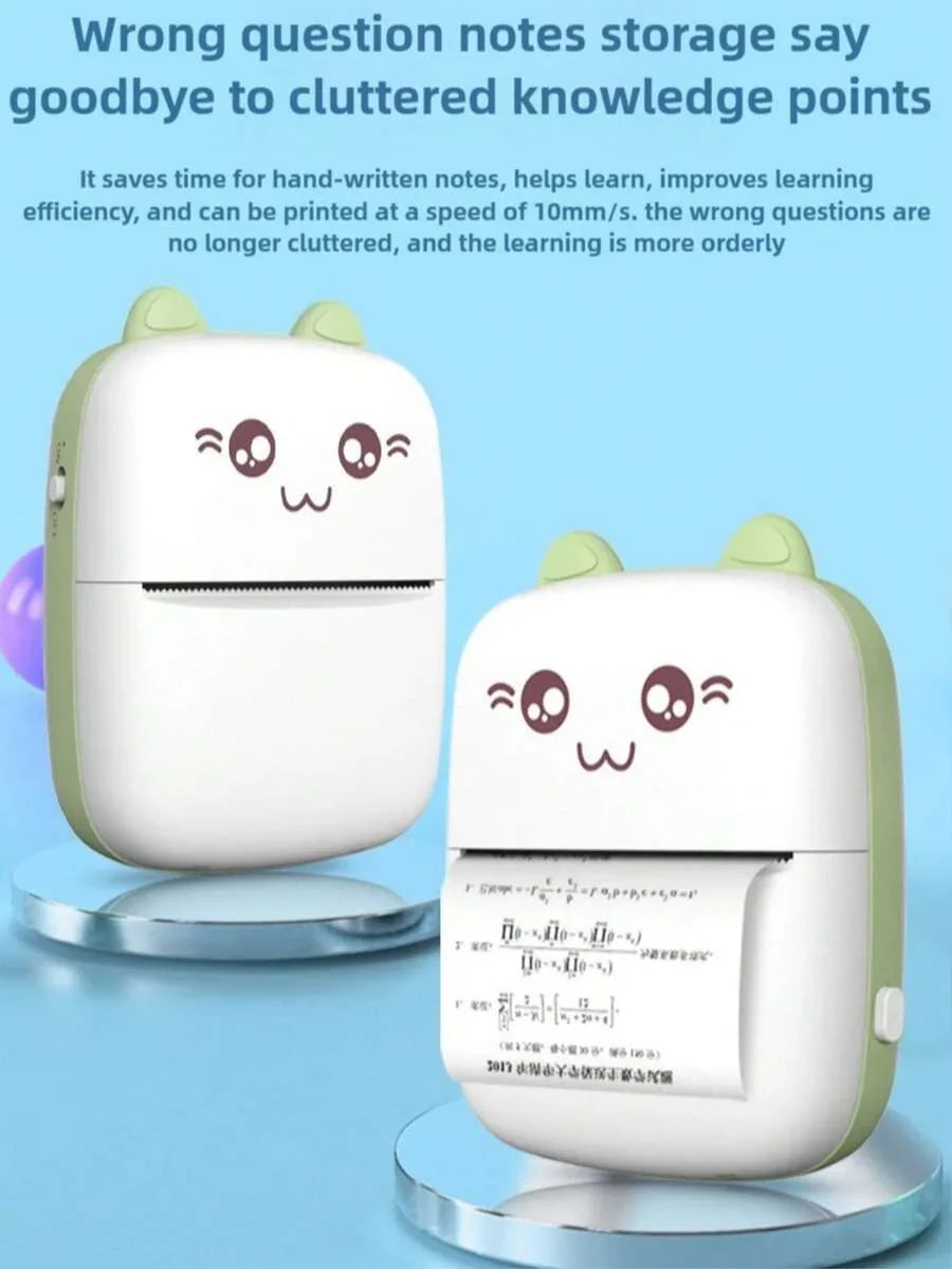 SOKANY 1pc Mini Portable Thermal Printer