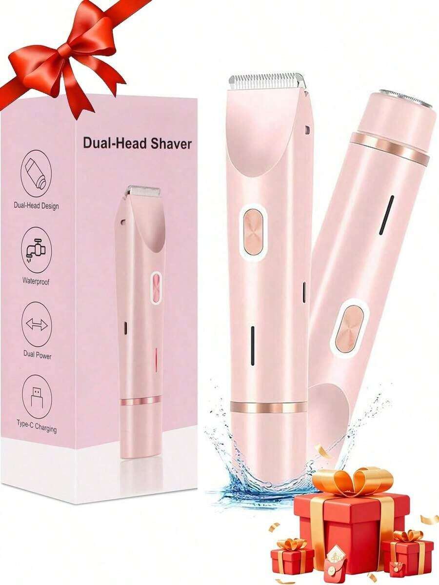 2 In 1 Women Electric Razor & Bikini Trimmer