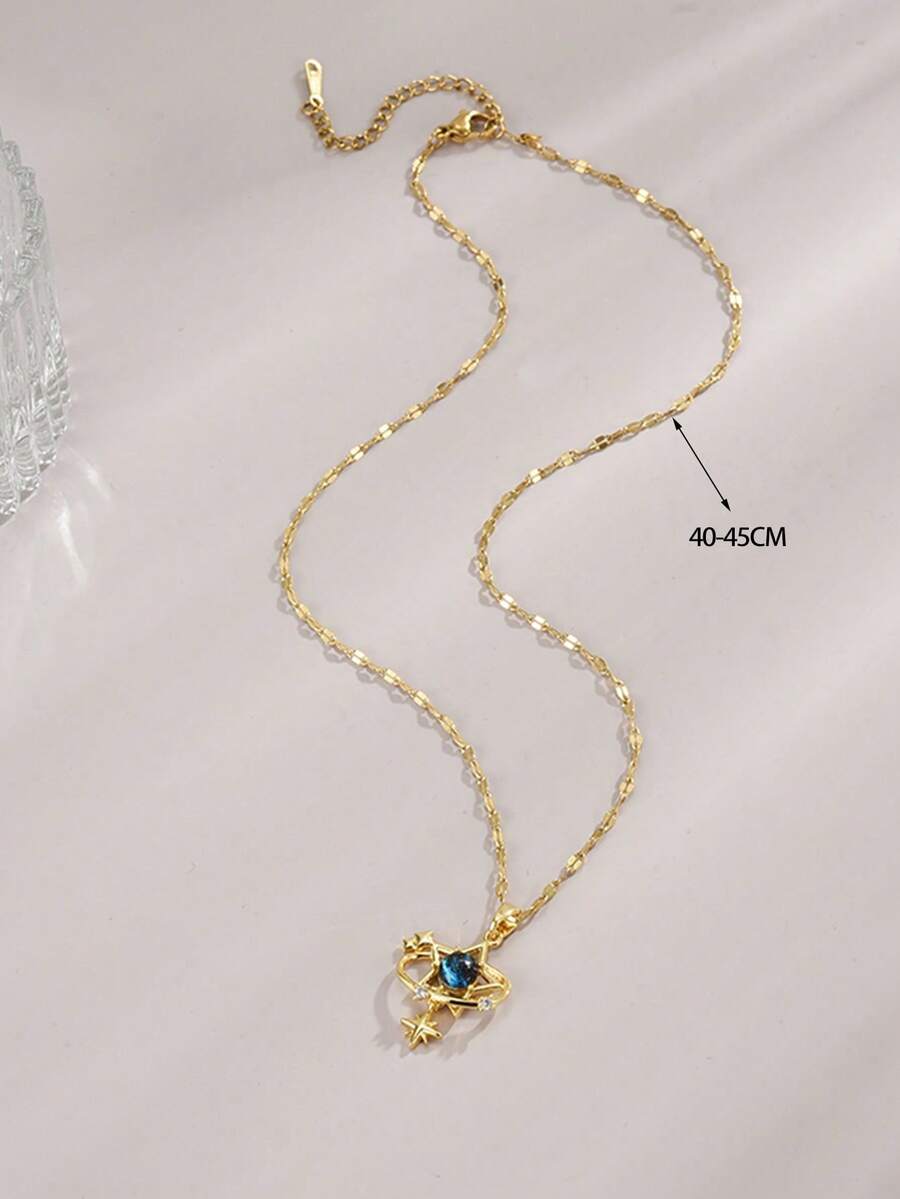 1pc Fashionable Starry Sky, Butterfly