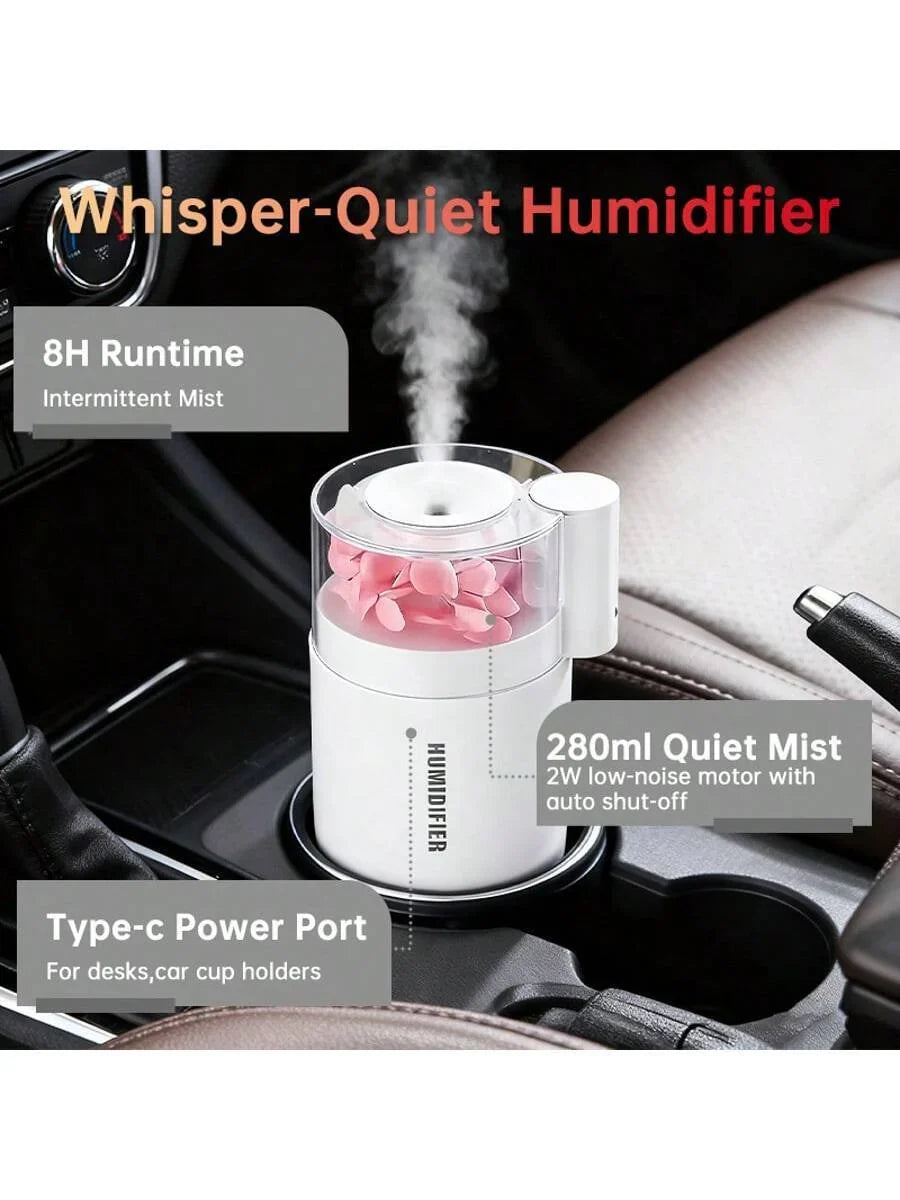 1pc Mini Humidifier, Aroma Diffuser