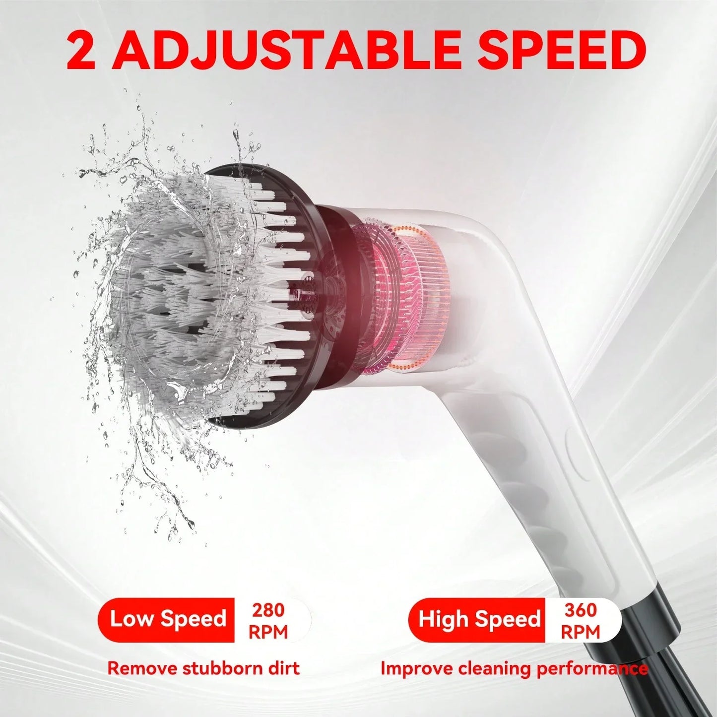 Cordless Electric Spin Scrubber