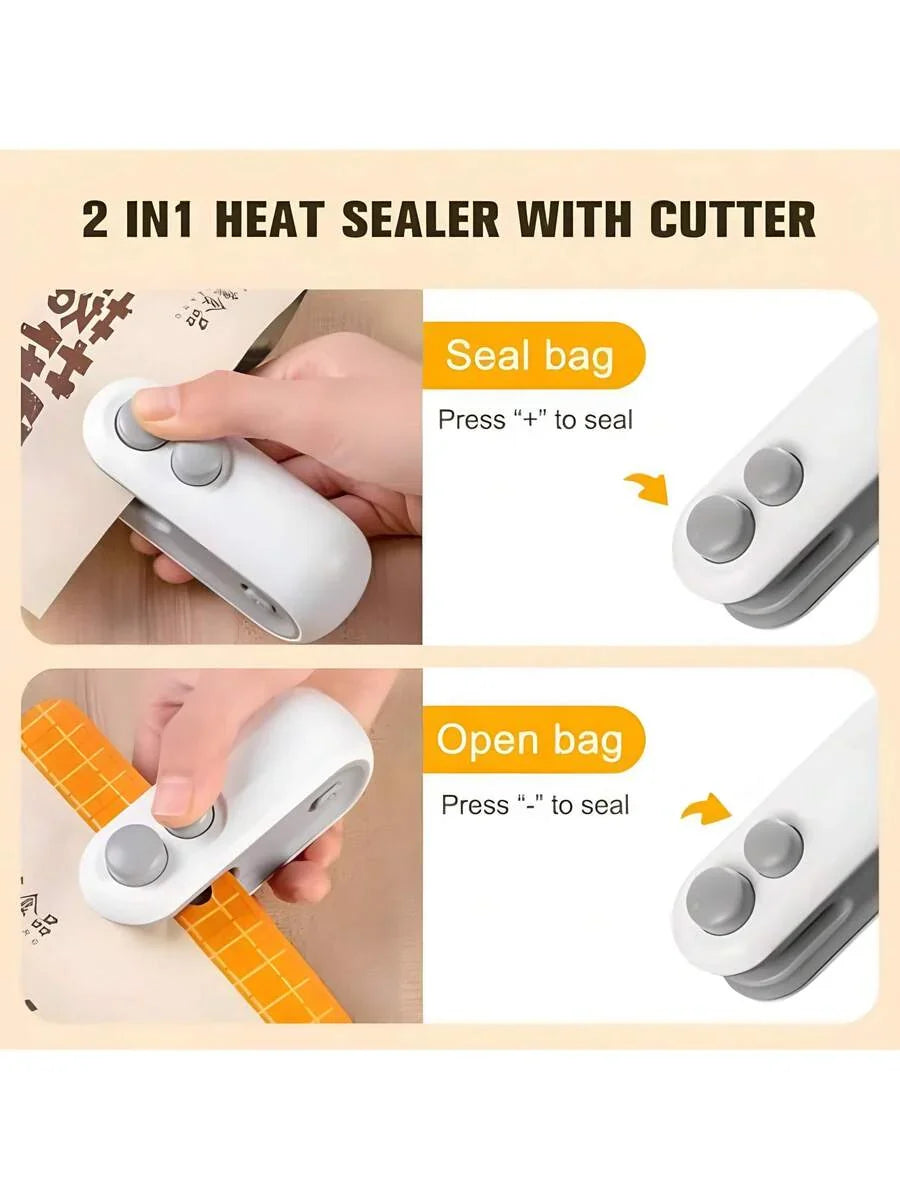 Mini Snack Bag Sealer, Food Storage Sealer