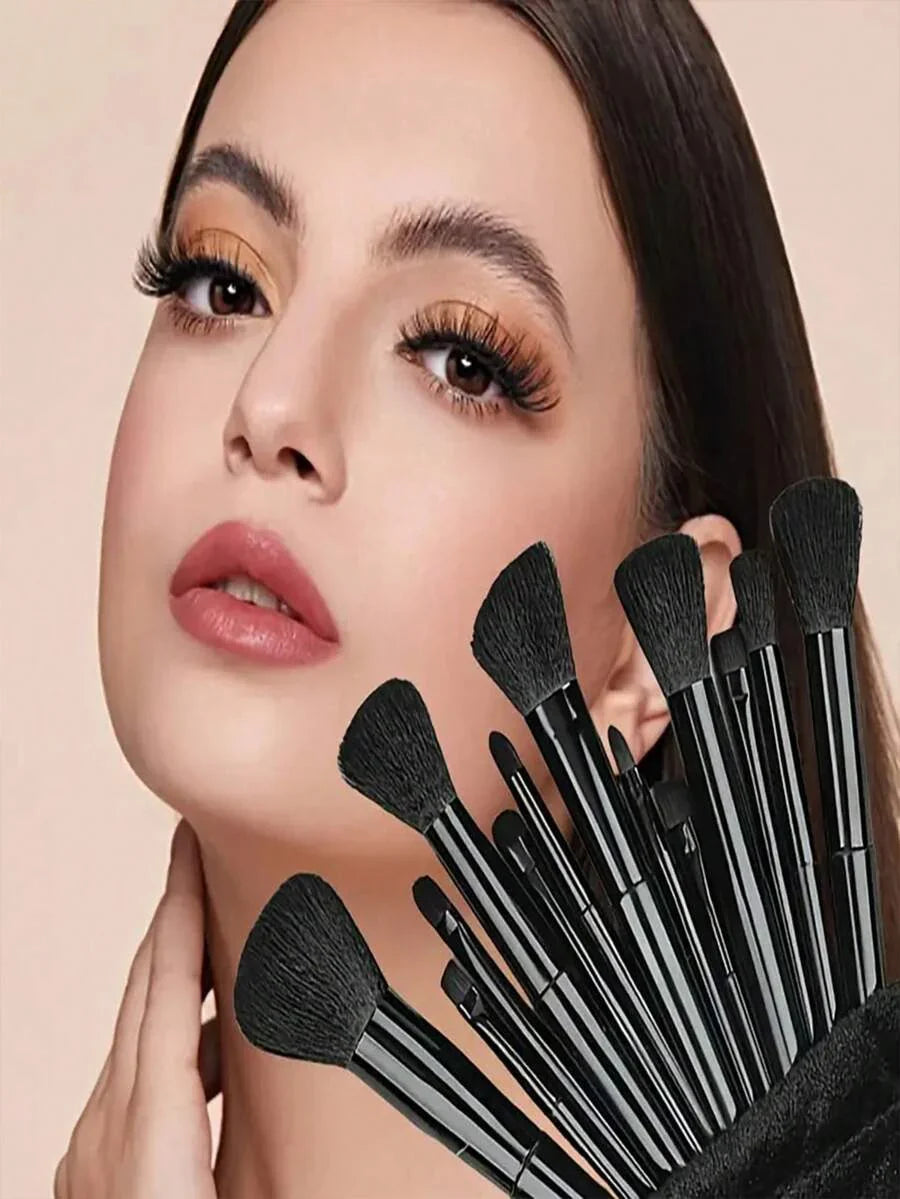 13pcs Professional Makeup Brush Set, Suitable For Foundation