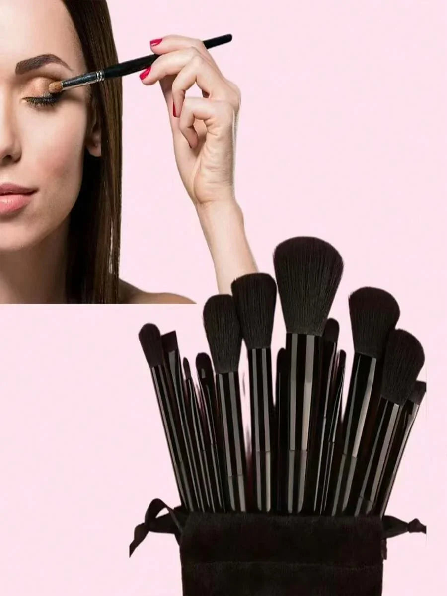 13pcs Professional Makeup Brush Set, Suitable For Foundation