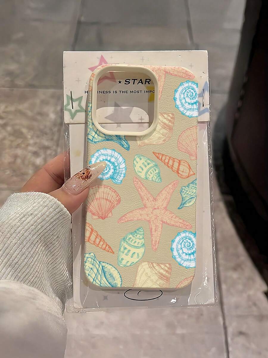 Iphone Pink White TPU Fashion Shockproof Mobile Cover