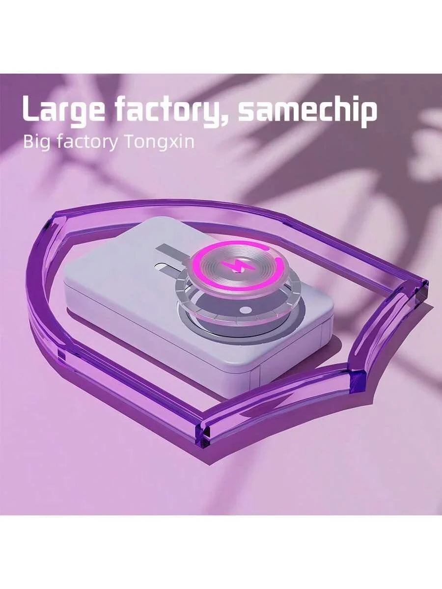 GAWFOLK Pink 10000mAh Power Bank With Stand