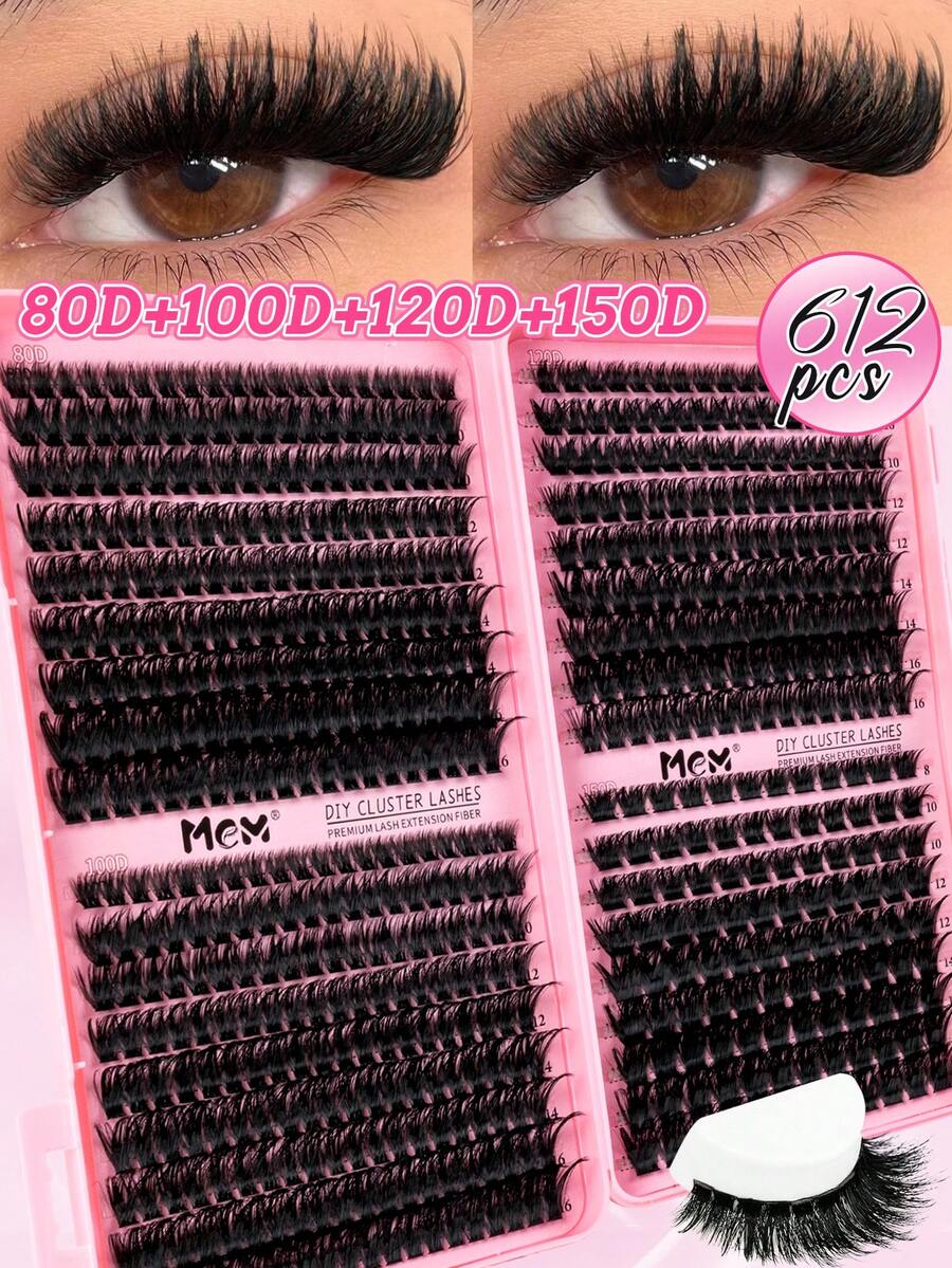 MEM Eyelash Extension Kit, DIY Eyelash Extension Set