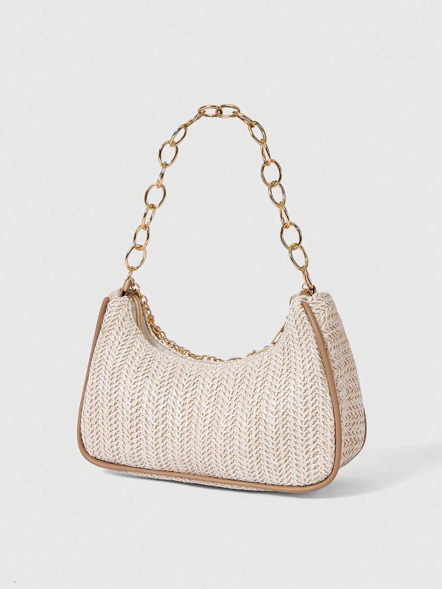 Viva Strut Summer Seaside Vacation Straw Bag