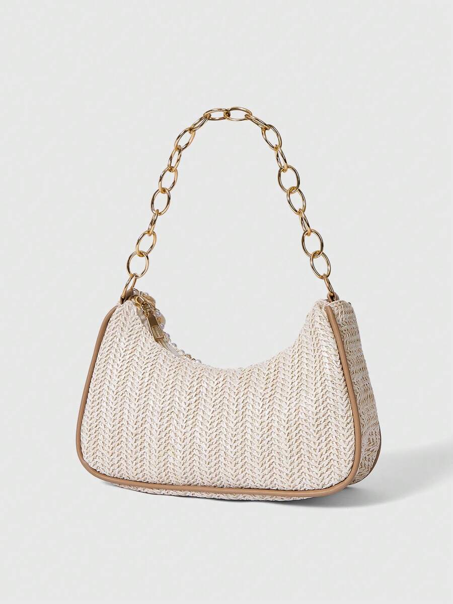 Viva Strut Summer Seaside Vacation Straw Bag