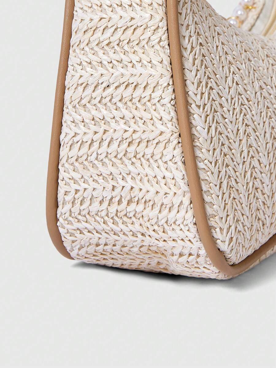 Viva Strut Summer Seaside Vacation Straw Bag