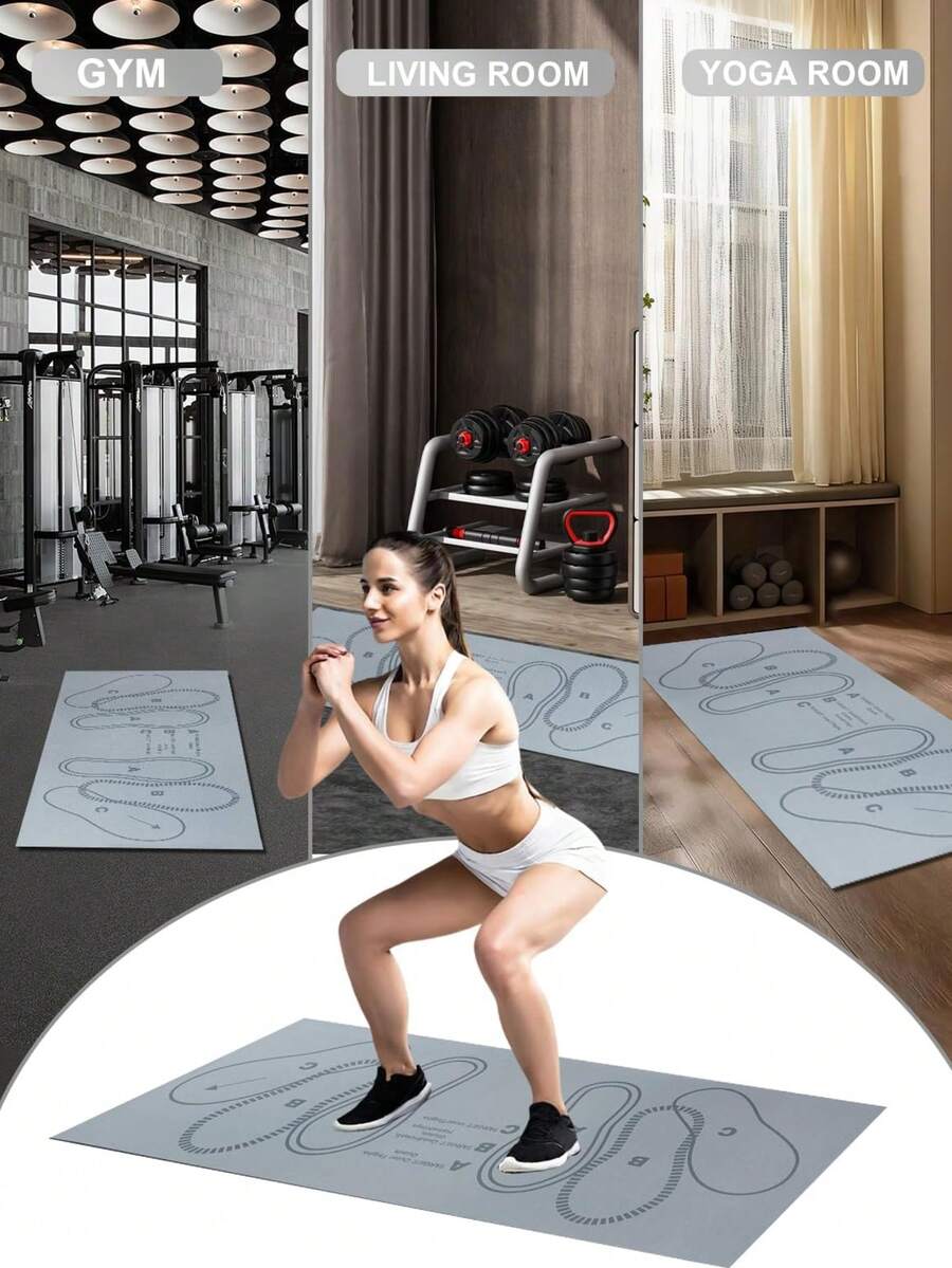 1000GSM High Density Silicone Yoga Mat