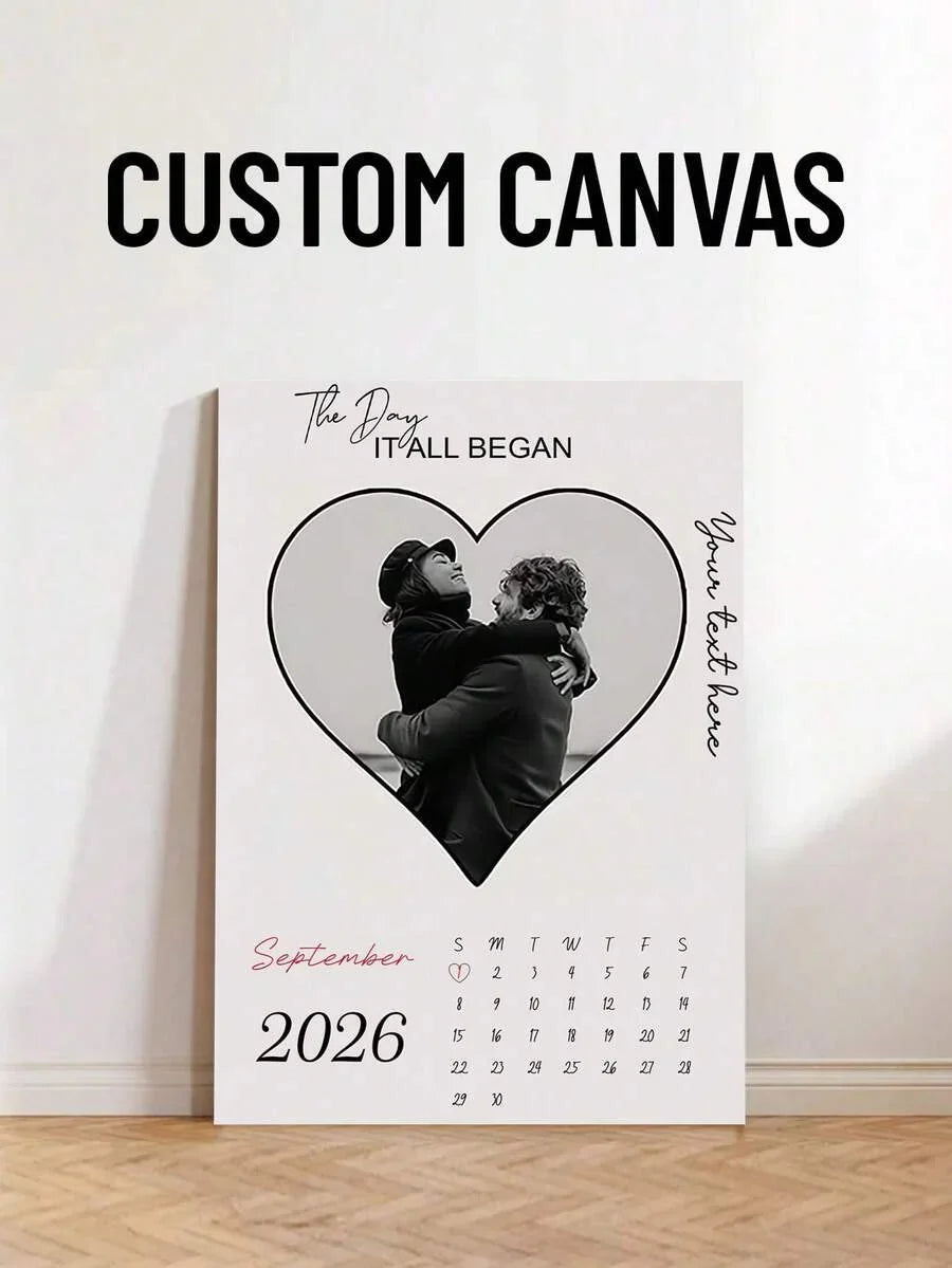 1pc Customized Canvas Wall Art