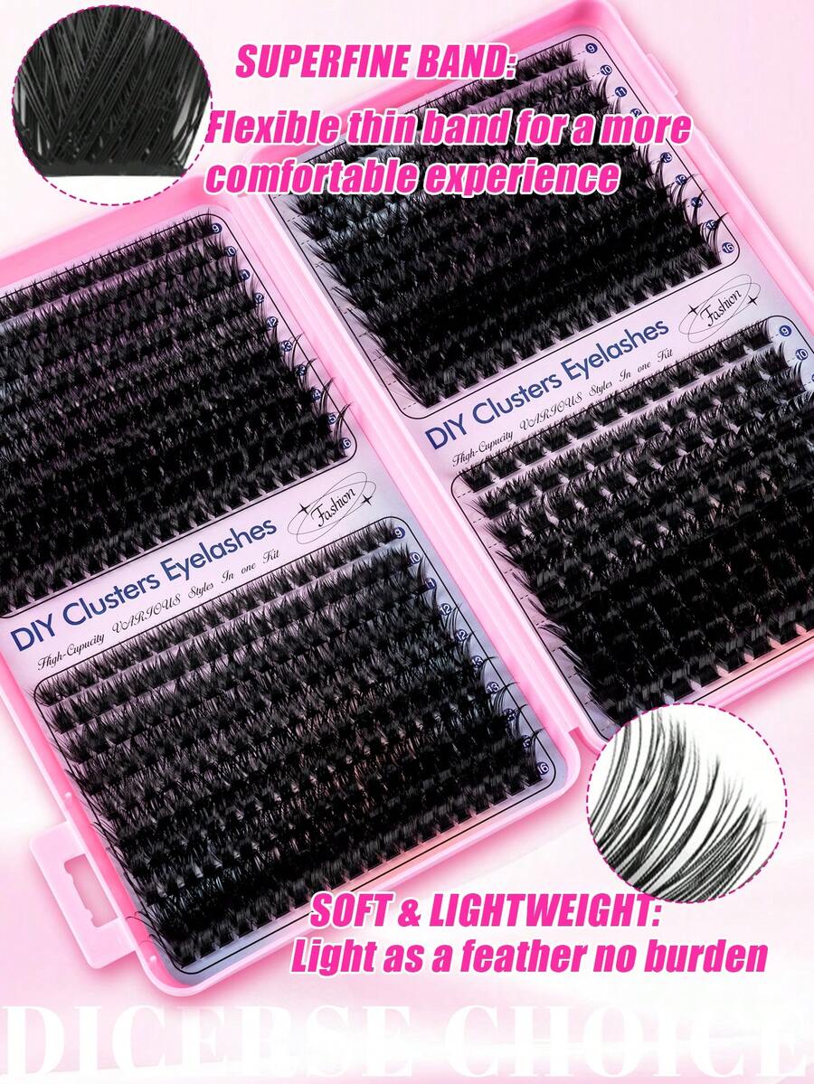 MEM Eyelash Extension Kit, DIY Eyelash Extension Set