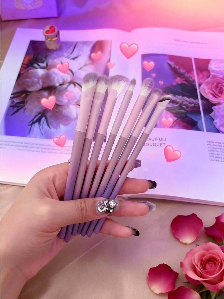 13pcs Professional Makeup Brush Set, Suitable For Foundation