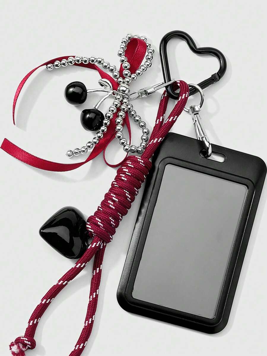 ROMWE Kawaii 1 College Style Red Card Cover