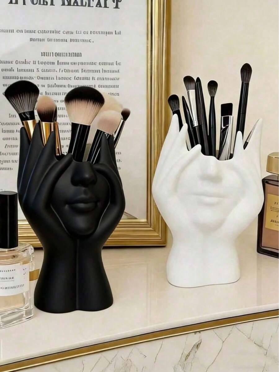 1Pc Makeup Organiser Made Of Premium Resin