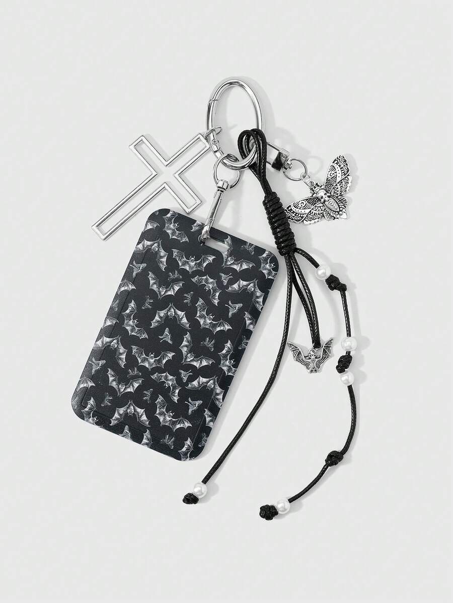 ROMWE Kawaii 1 College Style Red Card Cover