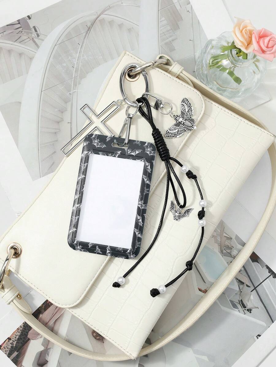 ROMWE Kawaii 1 College Style Red Card Cover