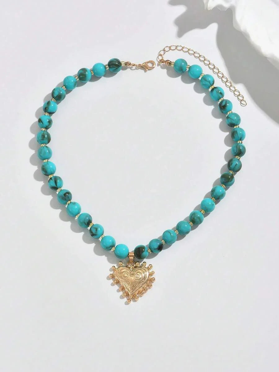 Elegant Fashion Gold Chain Plastic Orange Red Jelly