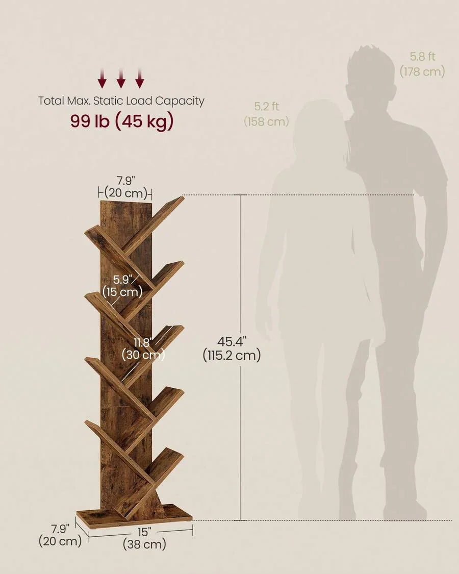 VASAGLE Tree Bookshelf