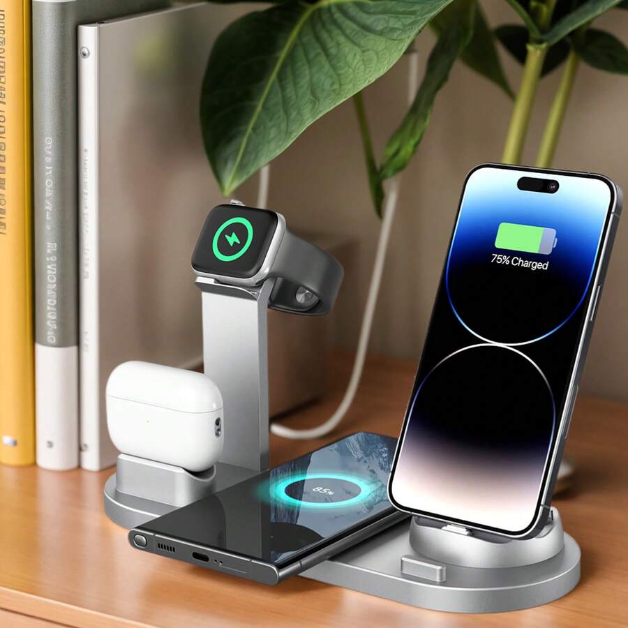 Fast Charging 3-In-1 Wireless Charger 3 In 1 Wireless Charger Station