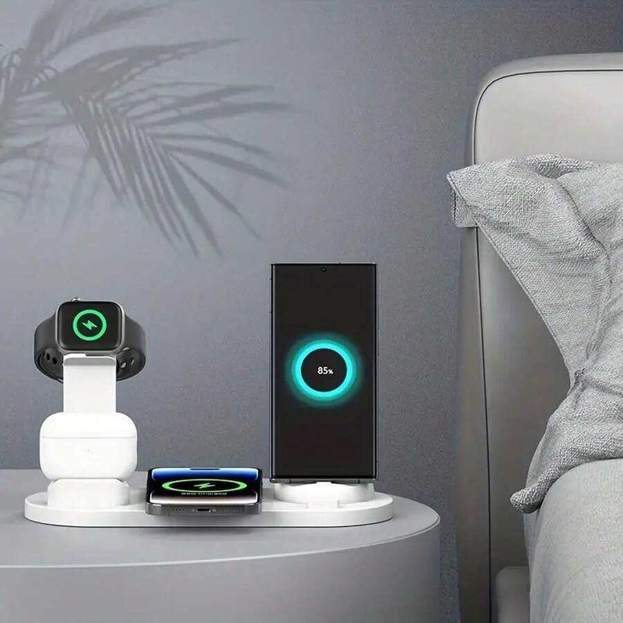 Fast Charging 3-In-1 Wireless Charger 3 In 1 Wireless Charger Station