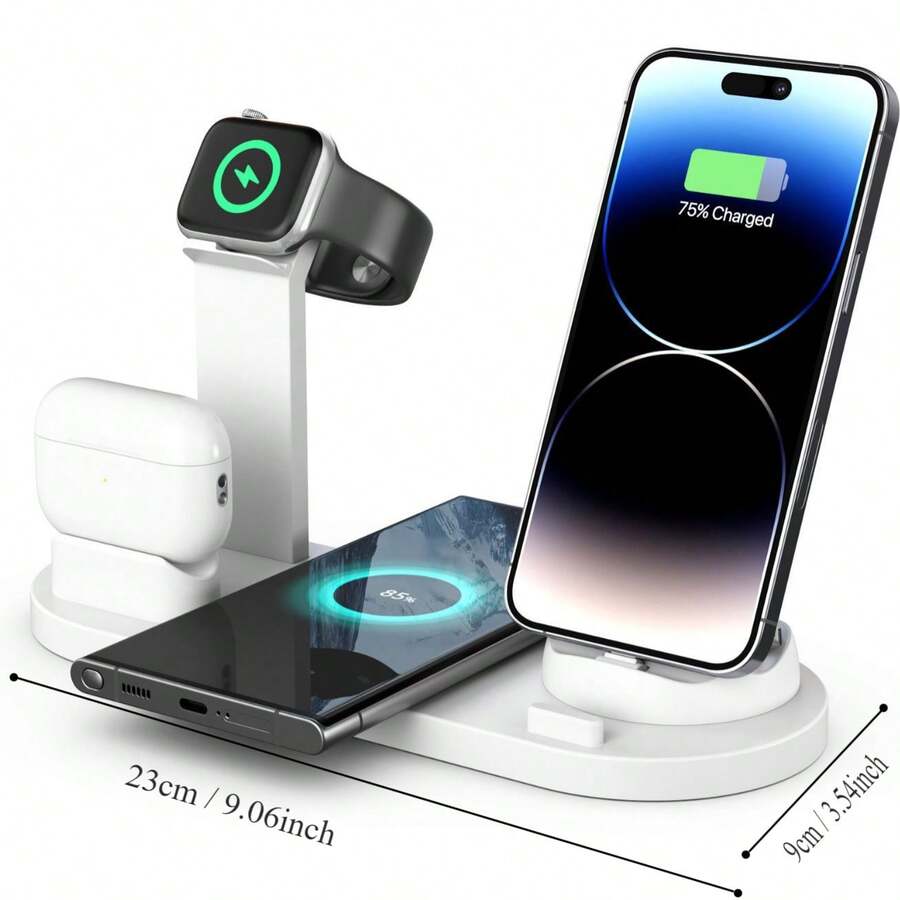 Fast Charging 3-In-1 Wireless Charger 3 In 1 Wireless Charger Station