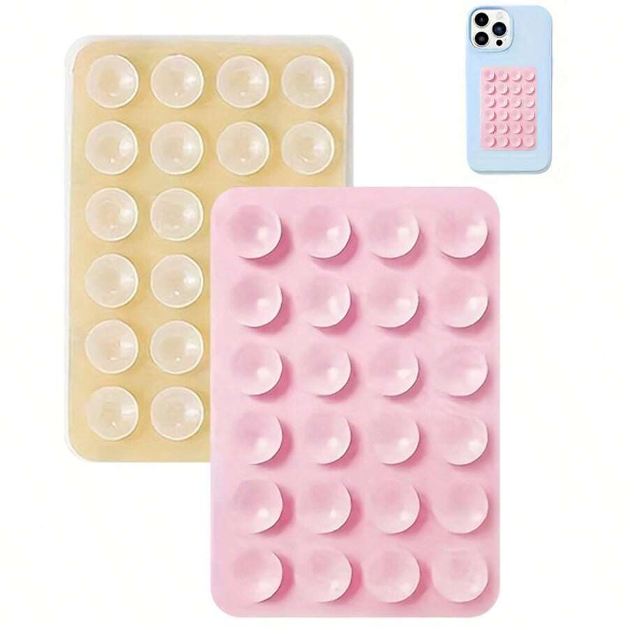 Suction Cup Phone Holder Set Silicone Phone Holders