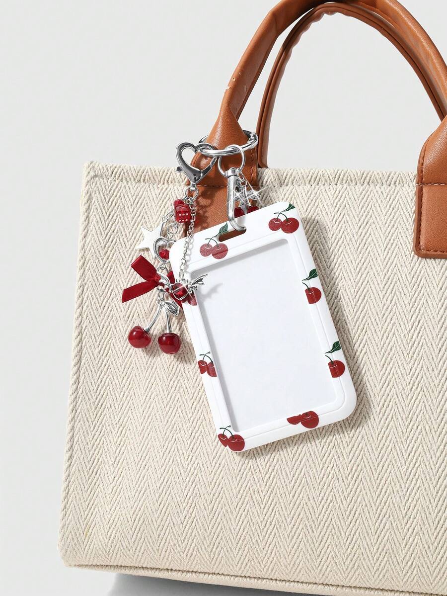 ROMWE Kawaii 1 College Style Red Card Cover