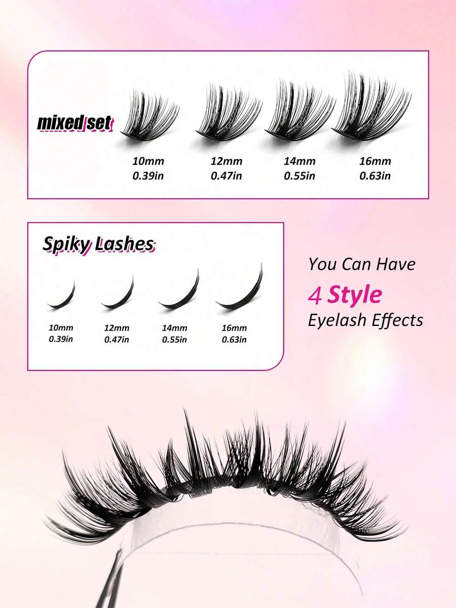 MEM Eyelash Extension Kit, DIY Eyelash Extension Set