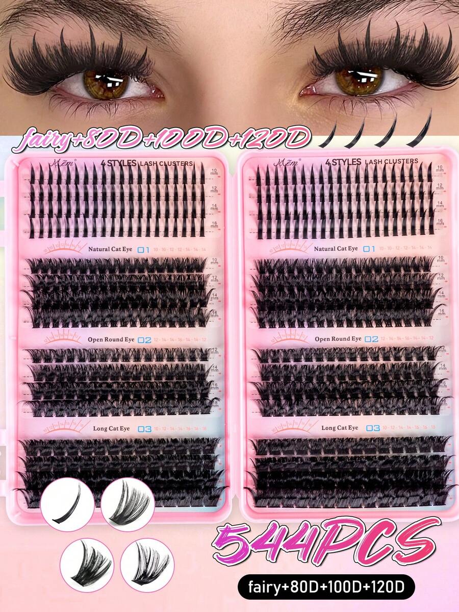 MEM Eyelash Extension Kit, DIY Eyelash Extension Set