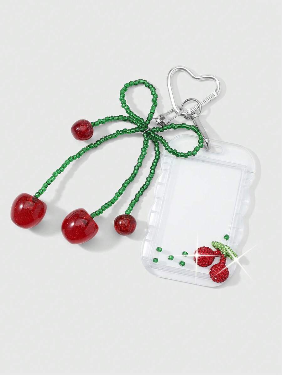 ROMWE Kawaii 1 College Style Red Card Cover