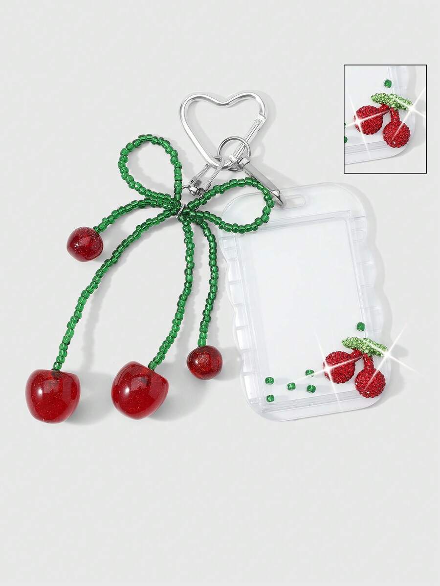 ROMWE Kawaii 1 College Style Red Card Cover