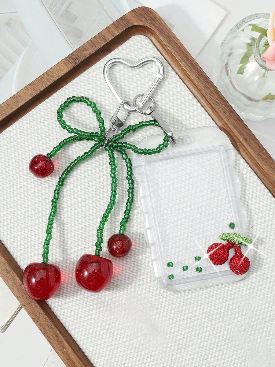 ROMWE Kawaii 1 College Style Red Card Cover