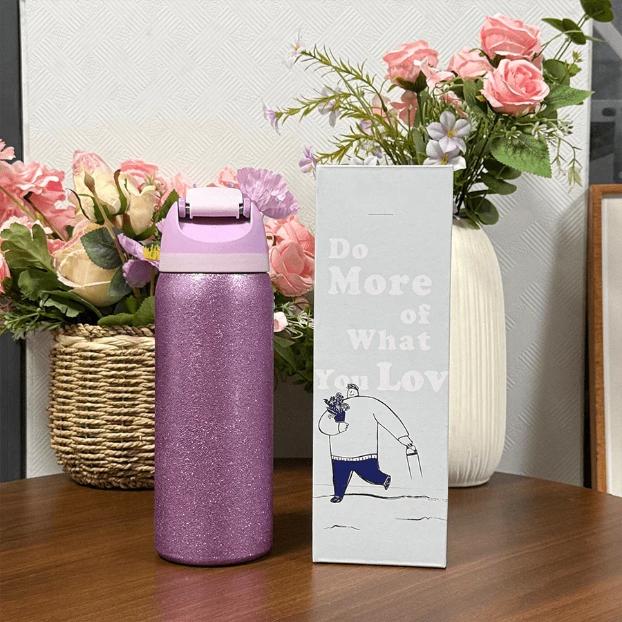 Owala Stainless Steel Water Bottle With Straw For Travel