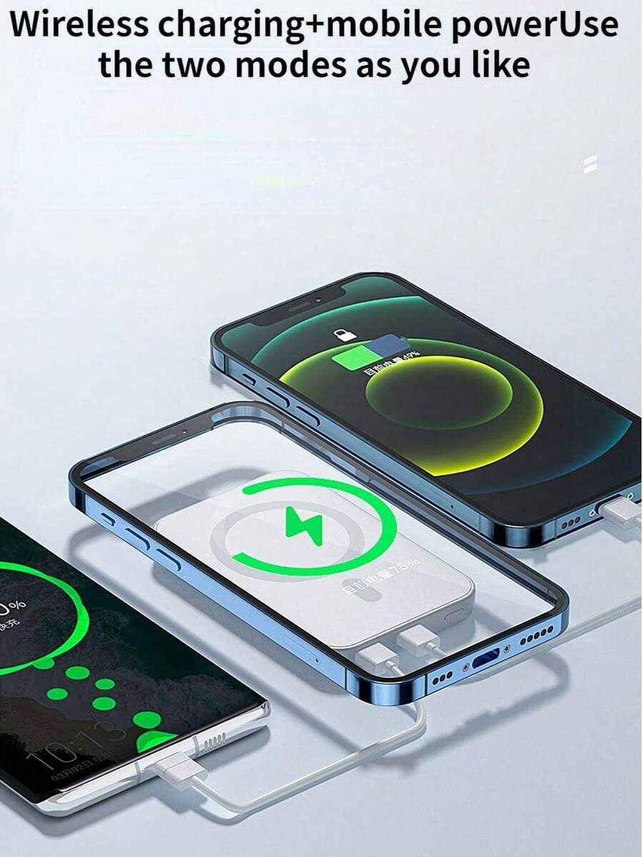 Fast Charging Magnetic Power Bank Portable Power Supply