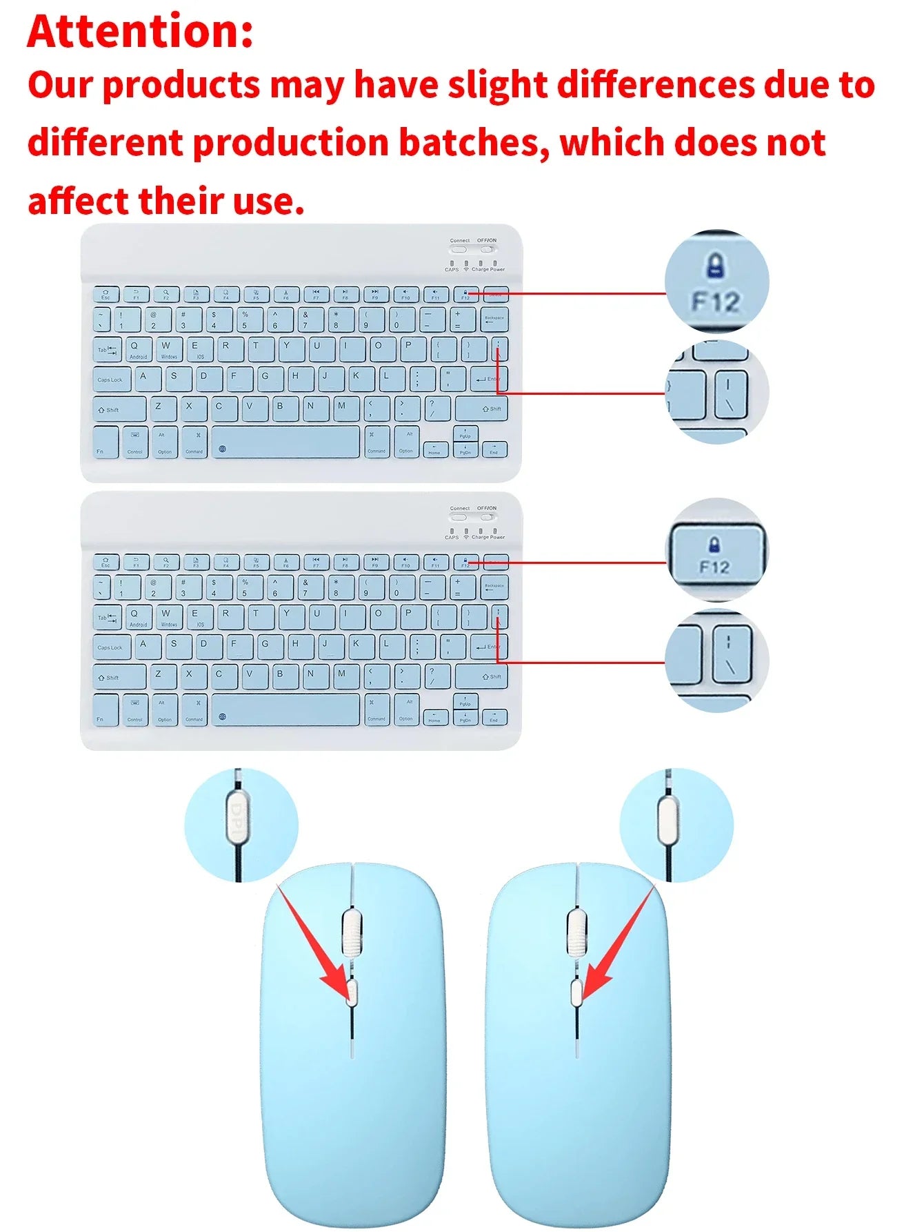 Keyboard Case With Mouse