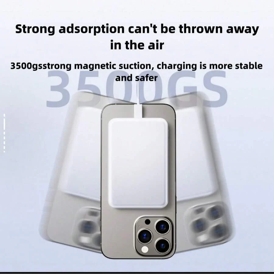 Fast Charging Magnetic Wireless Power Bank
