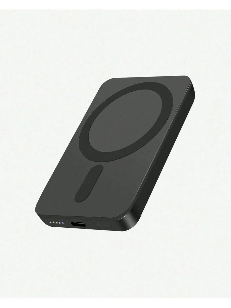 Fast Charging Magnetic Wireless Power Bank With MagSafe Ring Portable Charger
