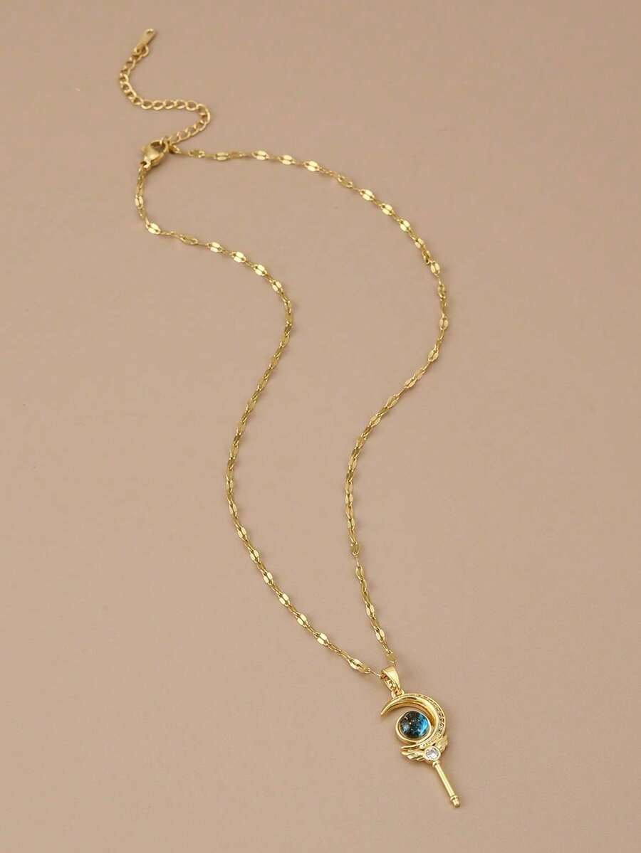 1pc Fashionable Starry Sky, Butterfly