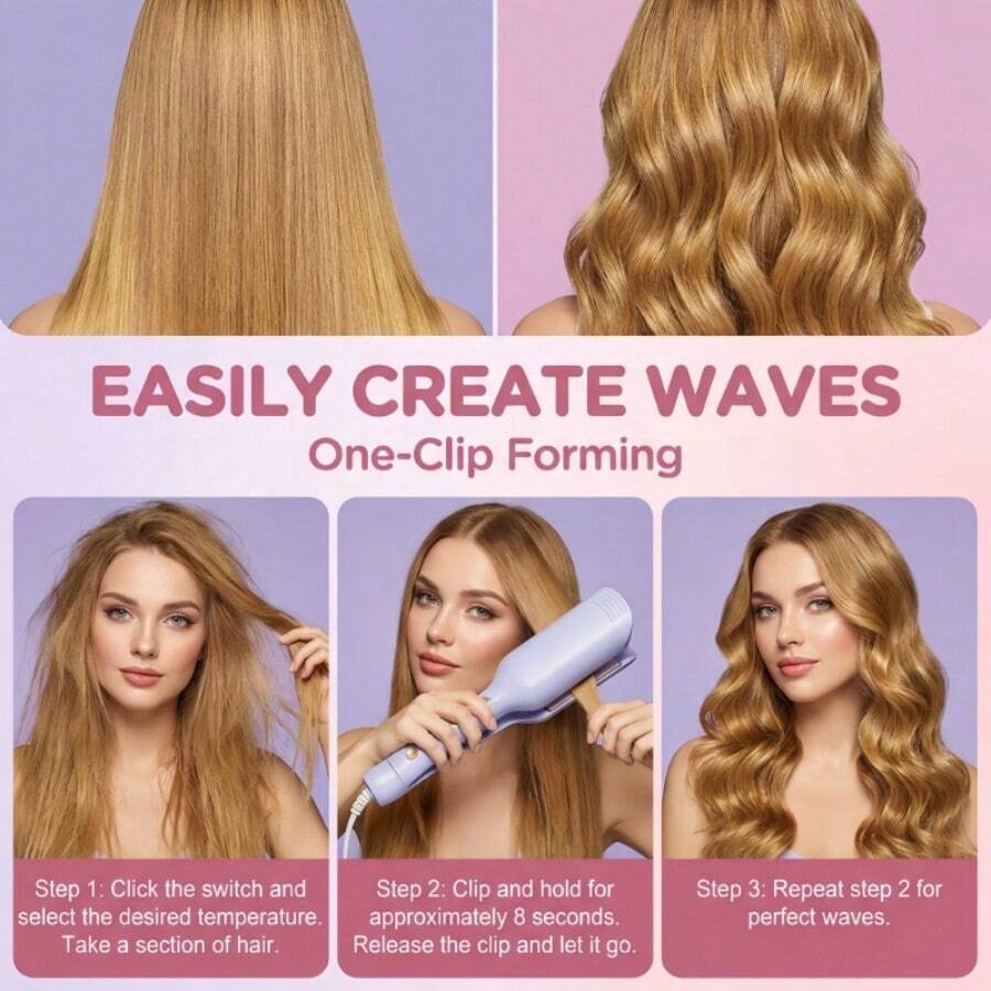 Curling Iron Anti-Scalding Negative Ion Curling Iron