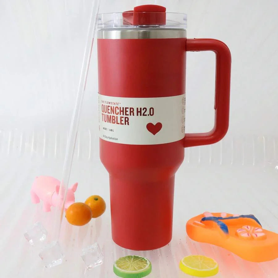 Stanley Red Valentine's Day Cup 40 Oz Tumbler