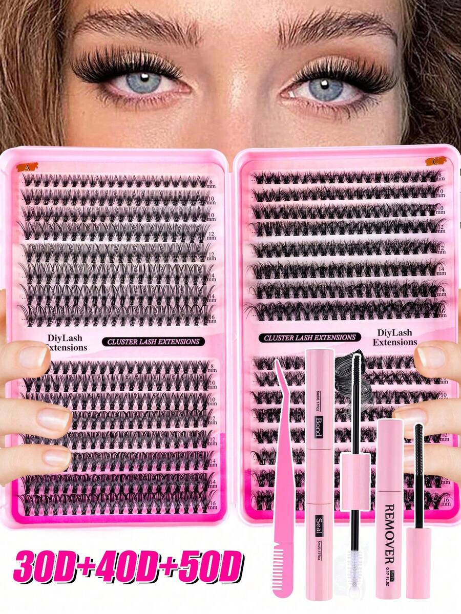 MEM Eyelash Extension Kit, DIY Eyelash Extension Set