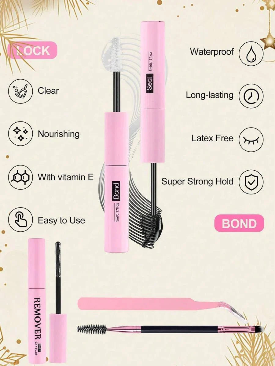 MEM Eyelash Extension Kit, DIY Eyelash Extension Set